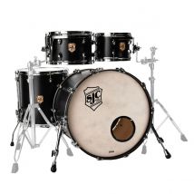 SJC Drums Tour Series 4pc Shell Pack Matte Black