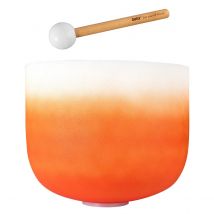 Sela 13" Orange Crystal Singing Bowl Sacral Chakra