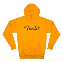 Fender Spaghetti Small Logo Zip Hoodie Butterscotch Blonde M