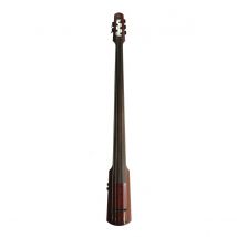 NS Designs WAV5 Upright Bass Transparent Red