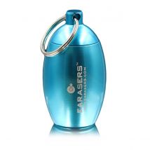 Earasers Keychain Carry Case Aqua