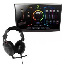 M-GAME RGB DUAL Ultimate Streaming & Gaming Headset Bundle