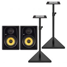 KRK Kreate 5 Studio Monitors with Stands