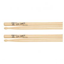Los Cabos 55AB Hickory Wood Tip Drumsticks 2 Pair Pack