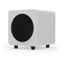 Kanto SUB6 Vinyl Subwoofer Matte White