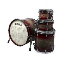 Tama Star Walnut 4-Piece Rock Shell Pack Garnet Japanese Sen Burst - Secondhand