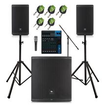 JBL EON712 Complete PA System Bundle