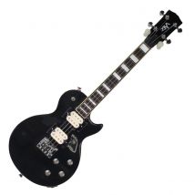 Risa LP Electric Tenor Ukulele Black - Ex Demo