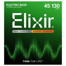 Elixir 14202 NANOWEB Bass 5 String Light 45-130