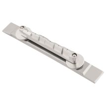Bigsby Conventional Bridge Assembly Plain G Polished Aluminum