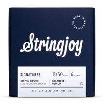 Stringjoy Signatures Balanced Medium Gauge (11-50) Nickel Wound Electric Guitar Strings
