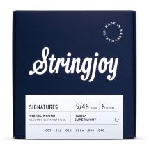 Stringjoy Signatures Husky Super Light Gauge (9-46) Nickel Wound Electric Guitar Strings