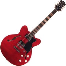 Hofner HCT Verythin Electric Guitar Red - Ex Demo