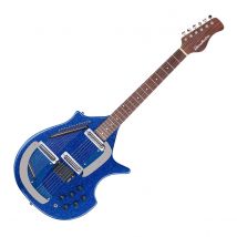 Danelectro Big Sitar Blue Metalfake