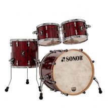 Sonor Momentum 20" 4pc Maple Shell Pack Red Pearl - Free 10 Tom