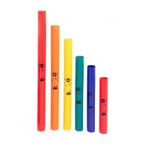Boomwhackers Tuned Percussion Tubes C Major 6 Note Pentatonic Scale Set