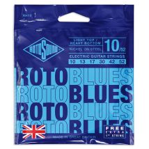 Rotosound RH10 Roto Blue Hybrid Nickel Electric Guitar Strings 10-52