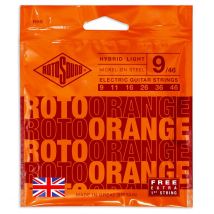 Rotosound RH9 Roto Orange Hybrid Nickel Guitar Strings 09-46