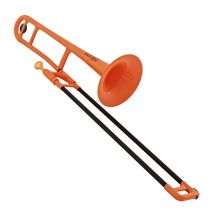 pBone Plastic Trombone Orange - Nearly New