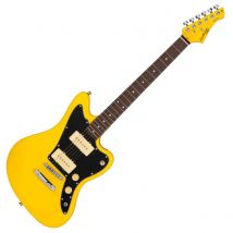 Tanglewood Northstar Pro NSP4GY Commander Electric Guitar Graffiti Yellow