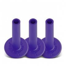 No Nuts Cymbal Sleeves 3pk Purple