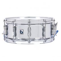 British Drum Co. Bluebird 14 x 6 Chrome Over Brass Snare