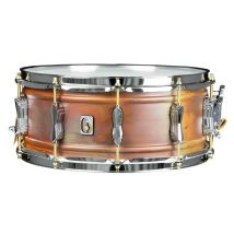 British Drum Co. Firebird 14 x 6 Copper over Brass Snare Drum