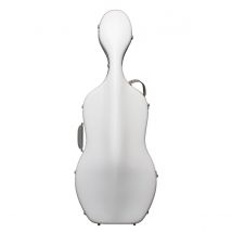 Young Carbon Composite Cello Case White
