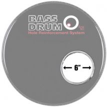 Bass Drum Os Sound Hole Ring Chrome 6