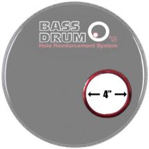 Bass Drum Os Sound Hole Ring Red 4