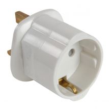 EU-UK Plug Adaptor by Gear4music