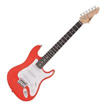3/4 LA Electric Guitar by Gear4music Red