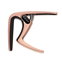 Swiff K8-C Zinc Alloy Classical Guitar Capo Brushed Copper