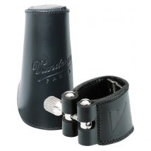 Vandoren Cuir Alto Clarinet Ligature Leather with Leather Cap