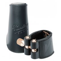 Vandoren Cuir Alto Sax Ligature Leather with Leather Cap
