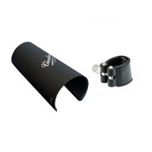 Vandoren Cuir German Style Clarinet Ligature Leather Plastic Cap