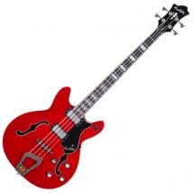 Hagstrom Viking Short Scale Bass Wild Transparent Cherry