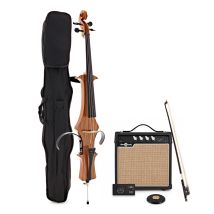 Electric Cello Amp Pack by Gear4music Natural