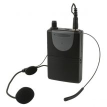 QTX Neckband Mic and VHF Belt Pack Transmitter For QR/QXPA 174.1MHz