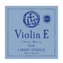 Larsen Violin E String Gold Plated Ball/Loop End Heavy