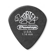 Dunlop Tortex Pitch Black Jazz III 1.14mm 12 Pick Pack