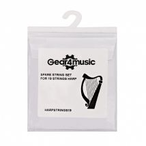 19 String Harp String Set by Gear4music