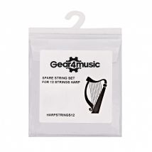 12 String Harp String Set by Gear4music