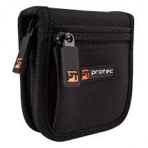 Protec A220 Small Brass Double Mouthpiece Pouch with Zip