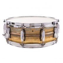 Ludwig 14 x 5 Raw Brass Snare Drum