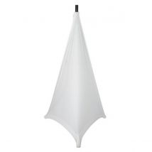 Gator GPA-STAND-2-W White Stretchy Speaker Stand Cover 2 Sides