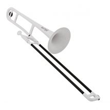 pBone Plastic Trombone White
