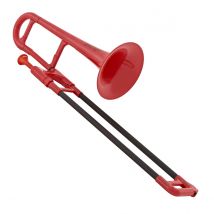 pBone Mini Plastic Trombone Red