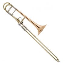 Bach Stradivarius 42AFG Bb/F Tenor Trombone Gold Brass Bell