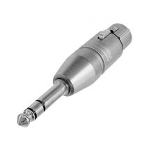 Neutrik NA3FP Female XLR - 1/4 Stereo Jack Adaptor